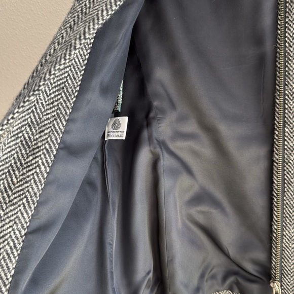 Ralph Lauren Green Label Herringbone Pure New Wool Jacket - 6 Petite - Picture 9 of 10